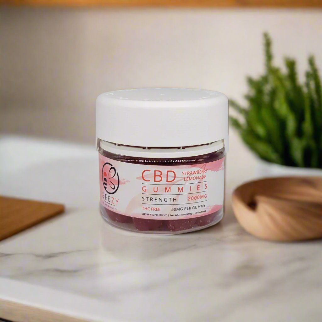 CBD GUMMY CUBES 2000MG CBD STRAWBERRY LEMONADE