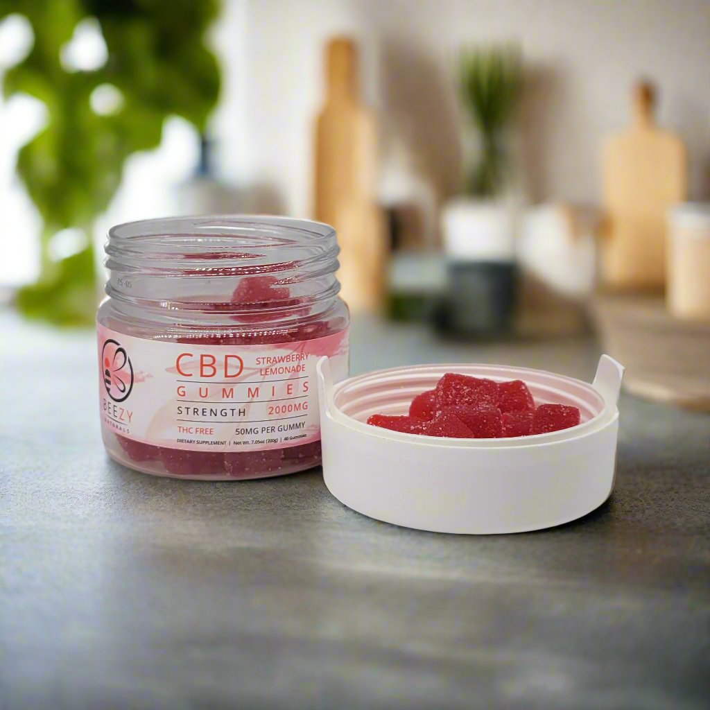 CBD GUMMY CUBES 2000MG CBD STRAWBERRY LEMONADE
