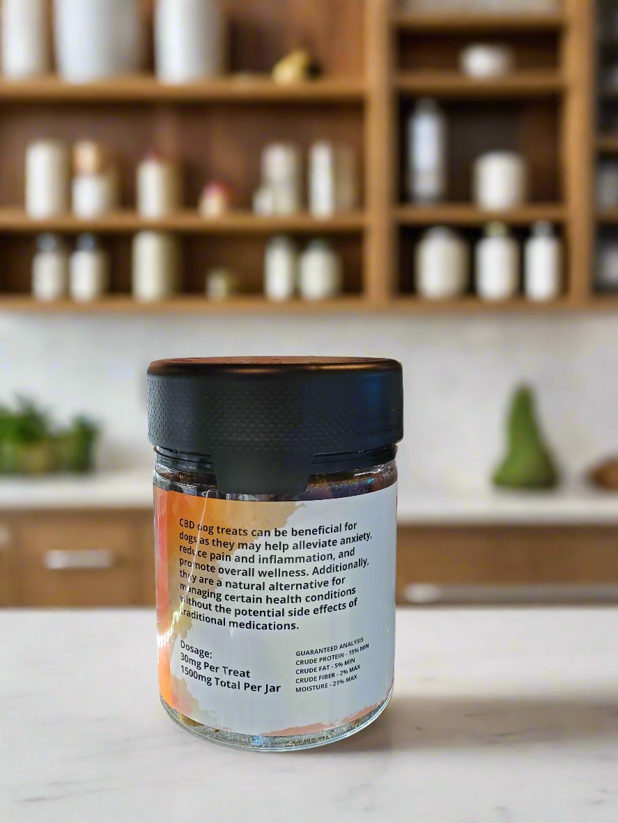 CBD FULL SPECTRUM MINI BONE BISCUITS 1500MG