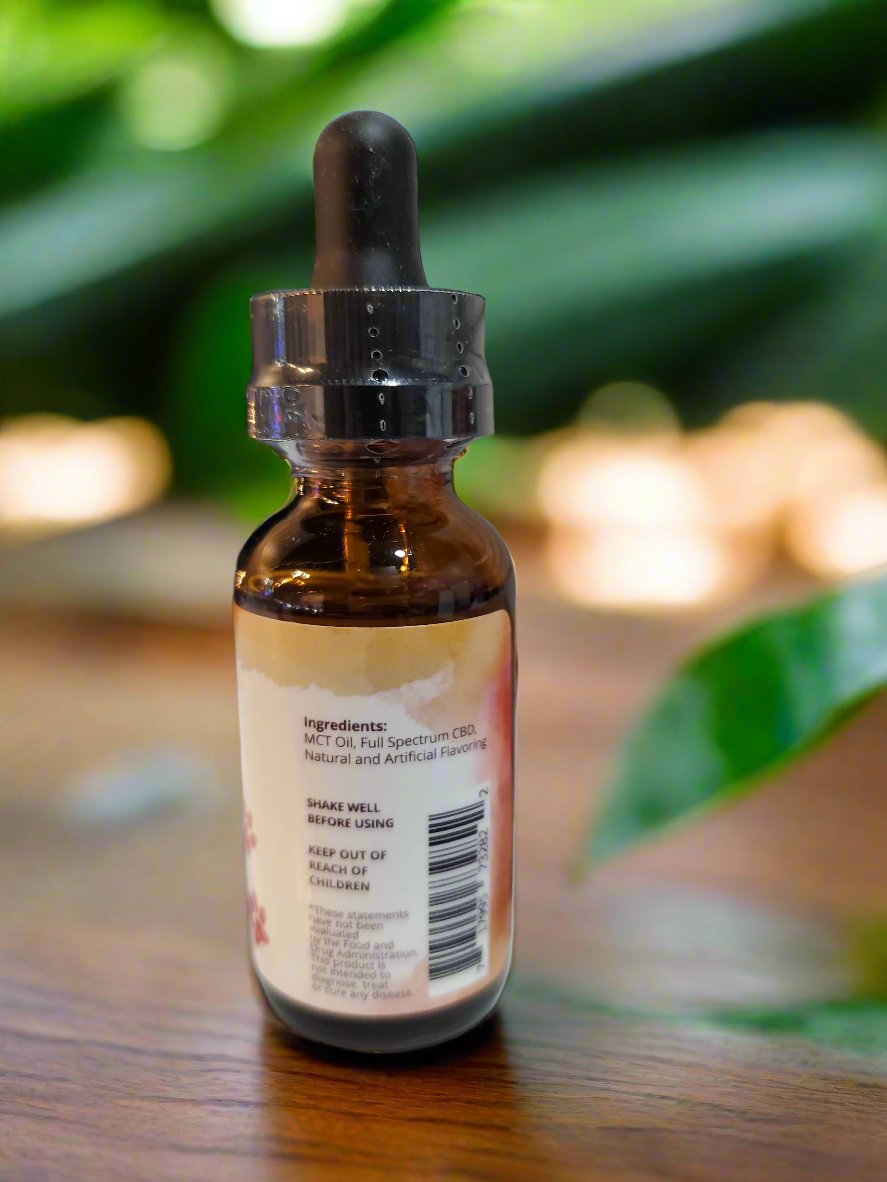 CBD FULL SPECTRUM PET TINCTURE 500MG PEANUT BUTTER FLAVOR
