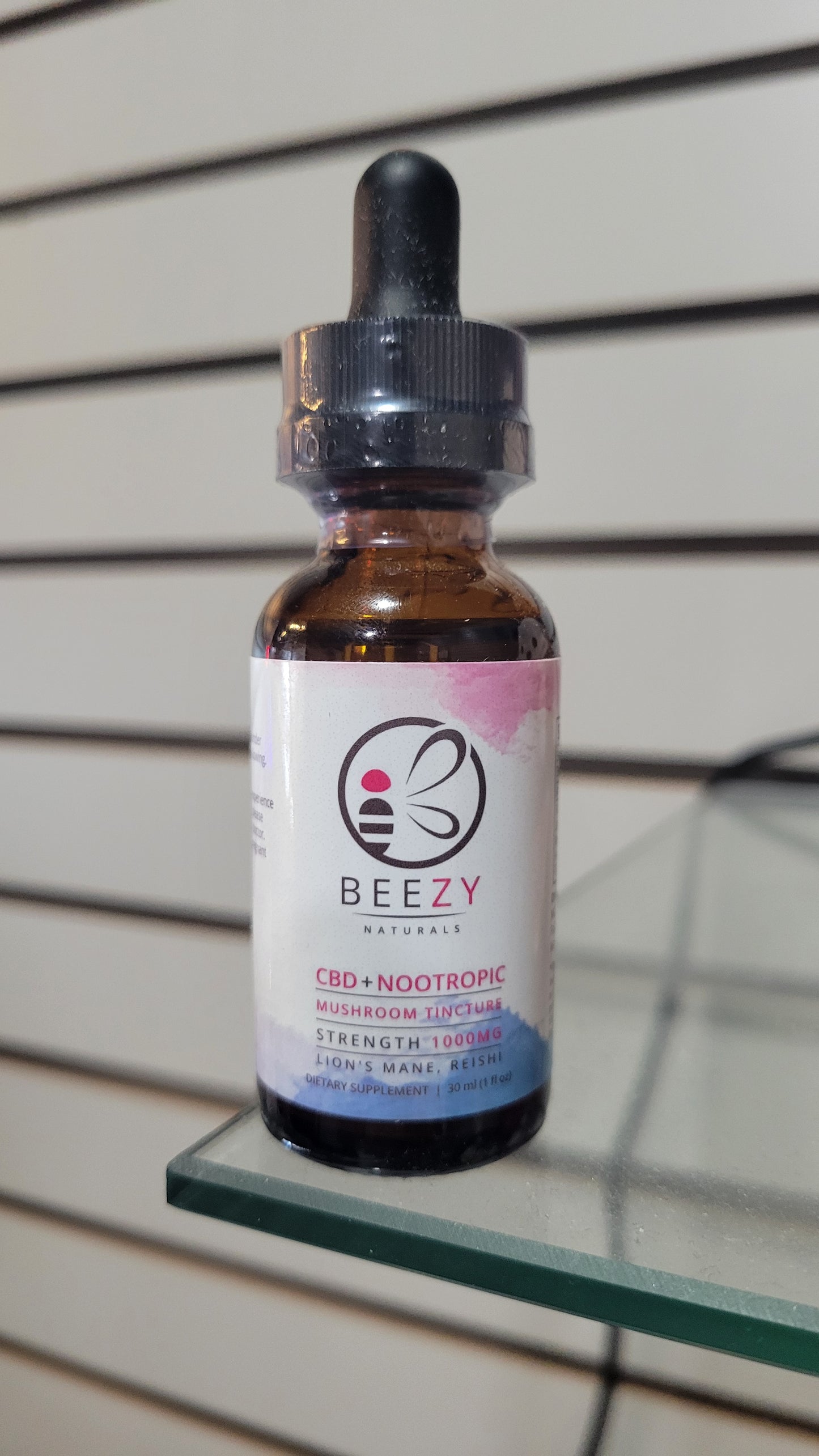 CBD FULL SPECTRUM TINCTURE 1000MG WITH LION'S MANE AND REISHI MUSHROOM