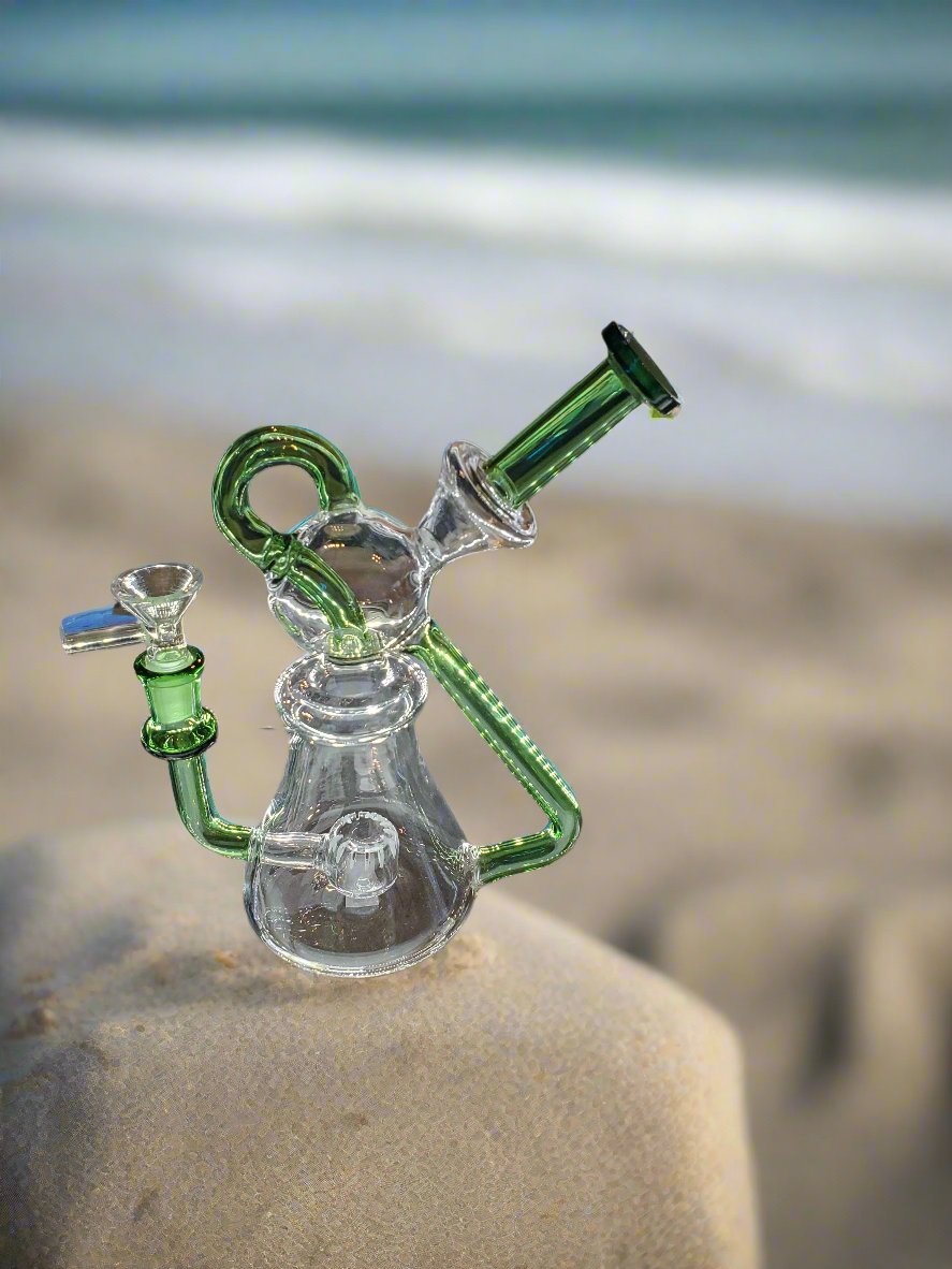 Water Pipe with Recycler