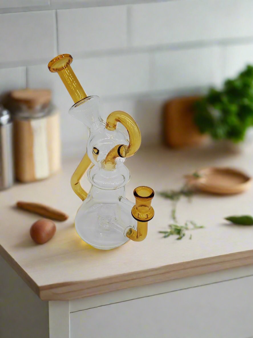 Water Pipe with Recycler