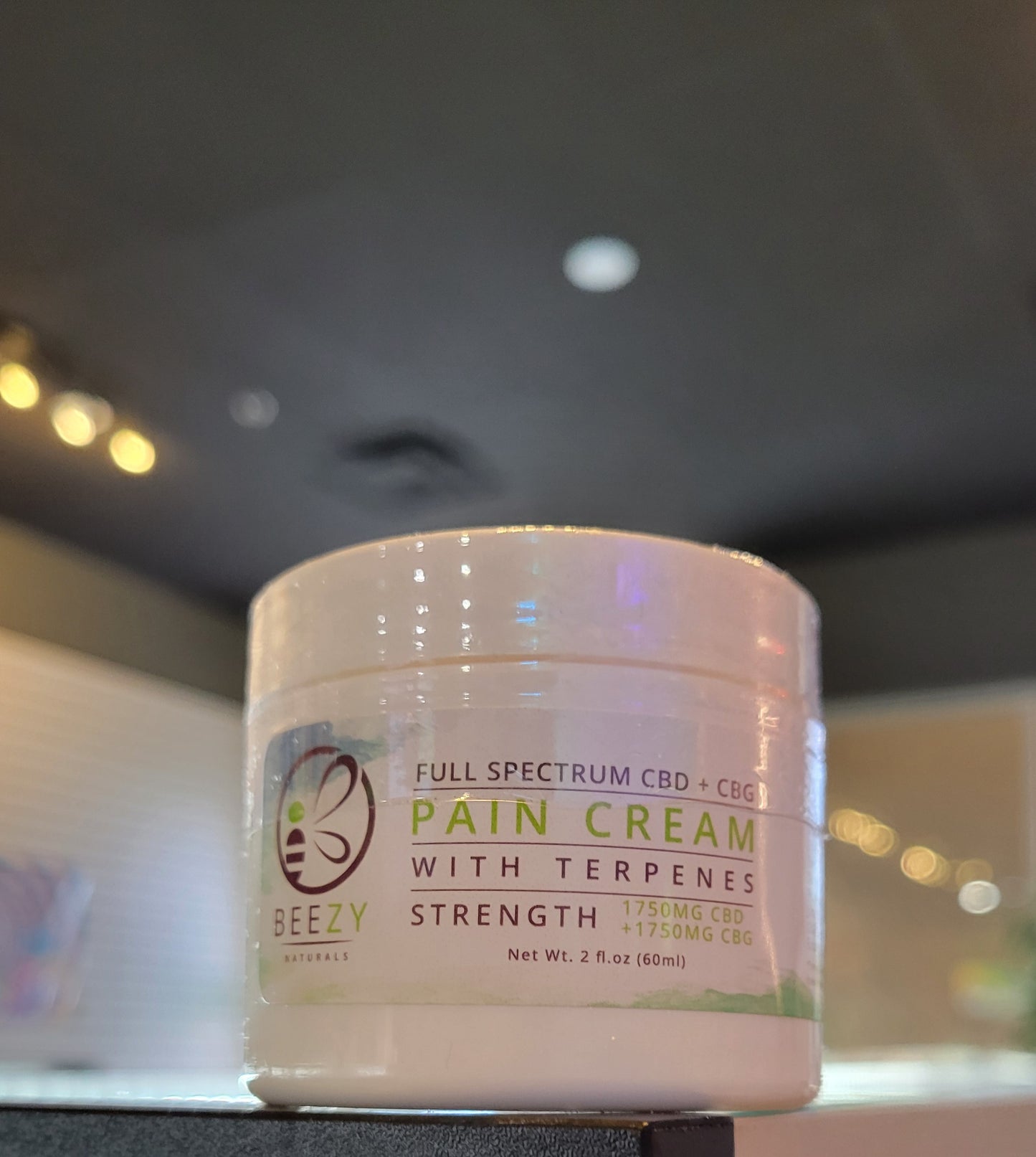 CBD + CBG Pain Cream, 3500MG Full Spectrum