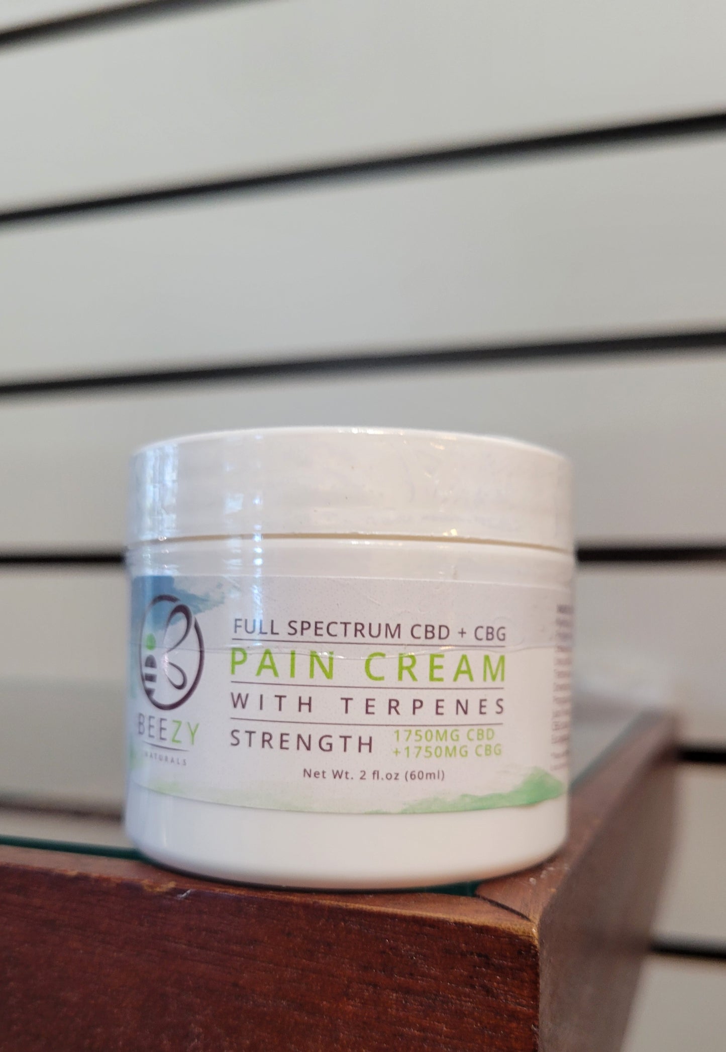 CBD + CBG Pain Cream, 3500MG Full Spectrum